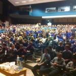 University of Limerick. Maths Magic with 700 students